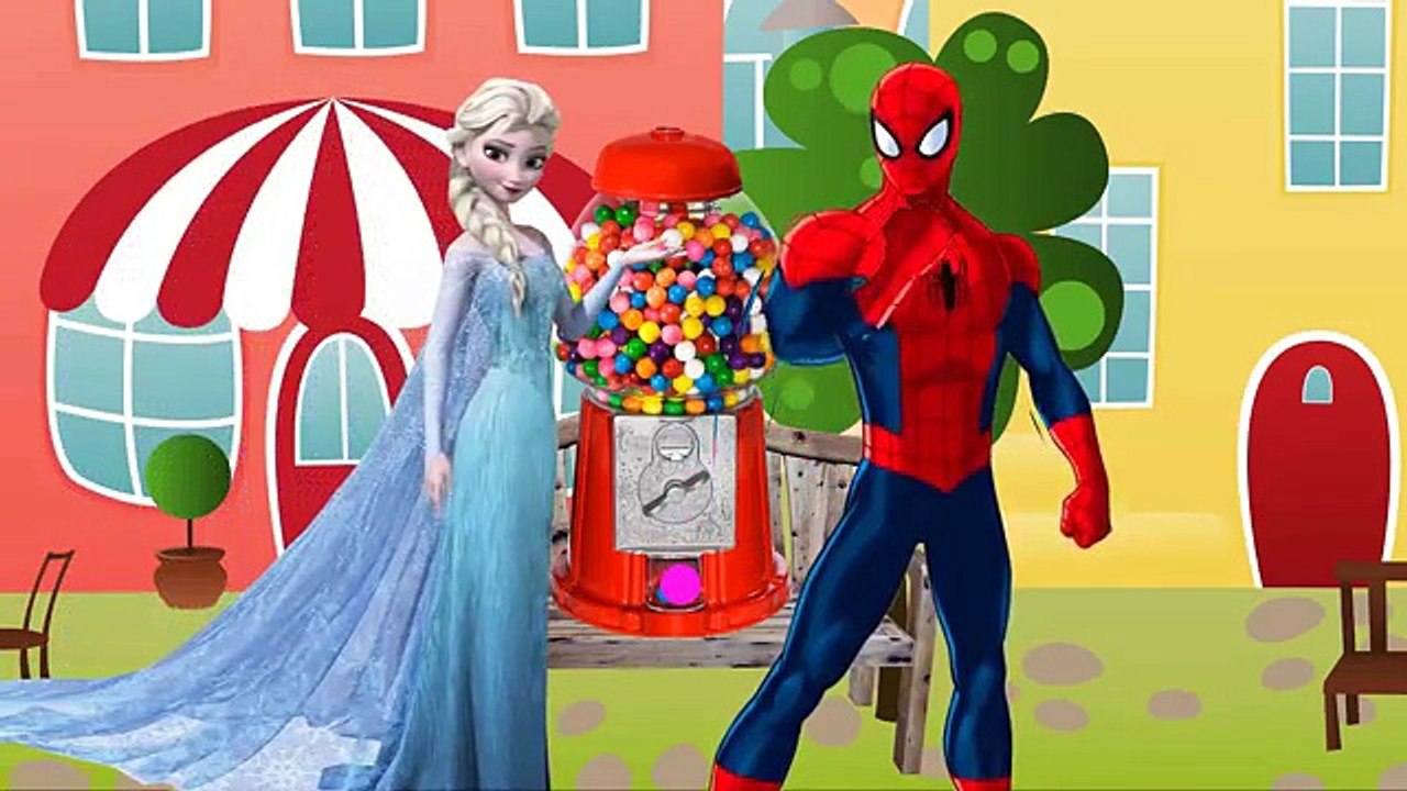Frozen Anna vs Batmans Wedding Ring New Episodes! Frozen Elsa Spiderman vs Maleficent Fin