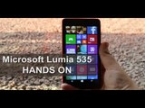 Microsoft Lumia 535 HANDS ON