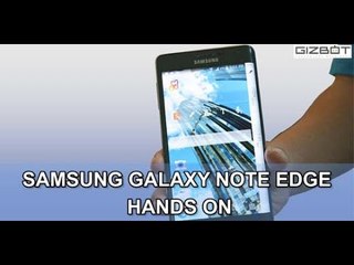 Samsung Galaxy Note Edge HANDS ON