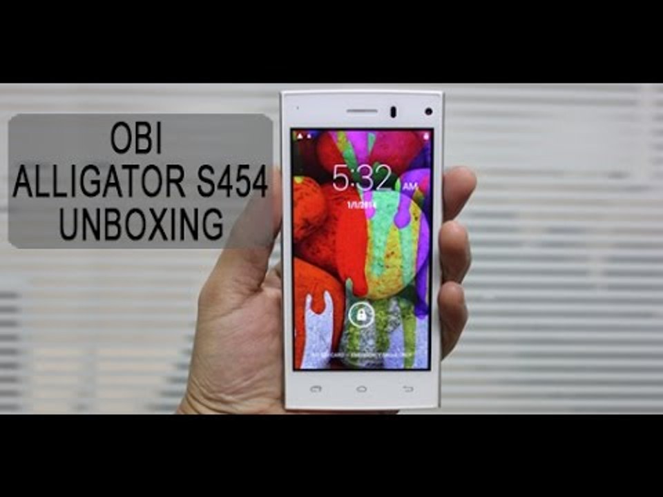 Obi Alligator S454 UNBOXING