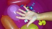 Learn Colours Wet Balloons Kinder Surprise Water Balloon Colors Finger Family Nursery Rhym