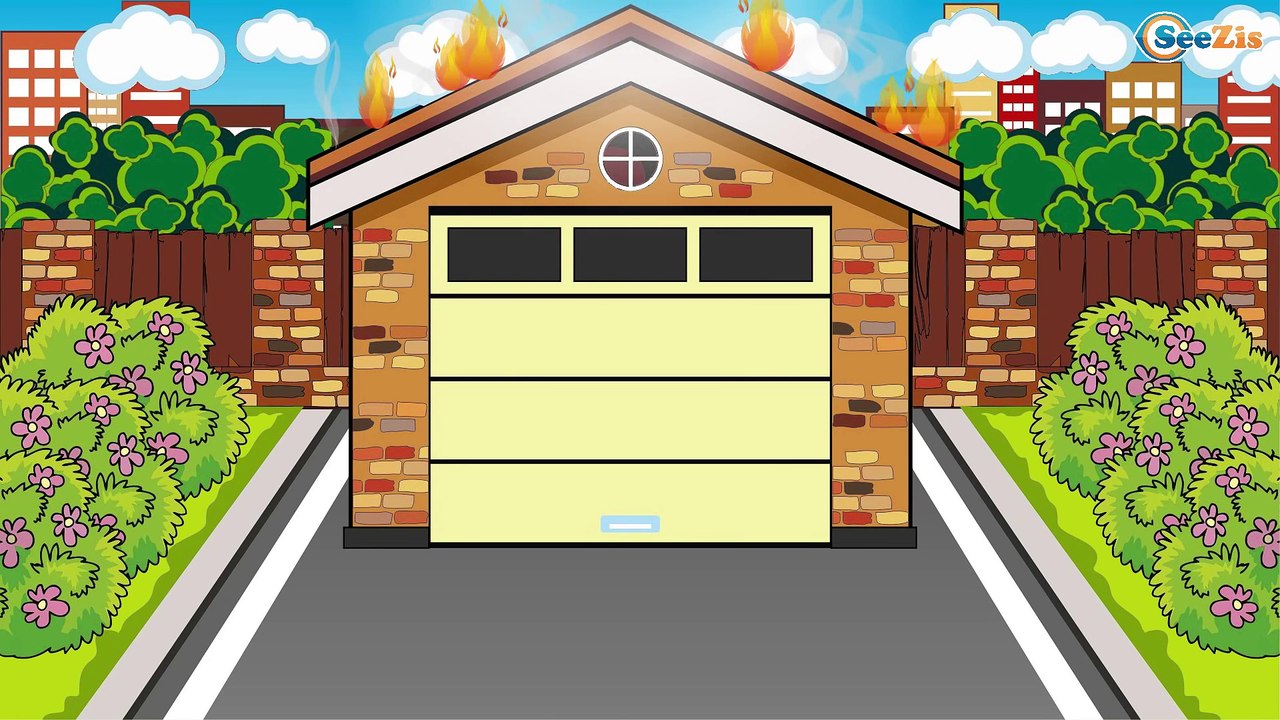 Car Cartoons. Fire Truck for kids. Racing Cars on the Playground. Monster Truck & Car Service