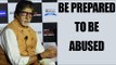 Amitabh Bachchan says, social media is a nasty place: Watch video | Oneindia News
