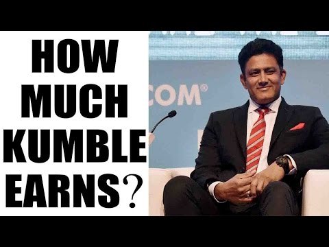 Anil Kumble earns less than former coach Ravi Shastri: Watch video | Oneindia News