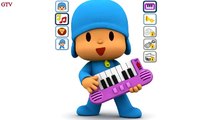 Talking Pocoyo Finger Family Song Funny Baby Nursery Rhymes Animation