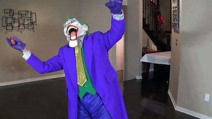 JOKER VS SPIDERMAN BOWLING CHALLENGE!! Superhero Fun In Real