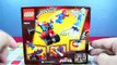 LEGO Marvel Super Heroes Spiderman & Spider-Trike vs. Electro Time-Lapse Build, Unboxing &