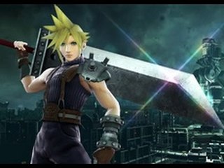 SUPER SMASH BROS WII U - Trailer de Cloud de FF7