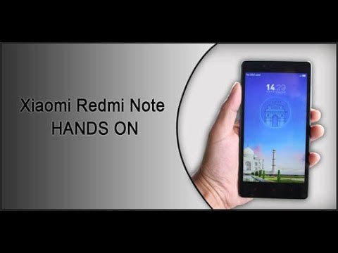 Xiaomi Redmi Note HANDS ON