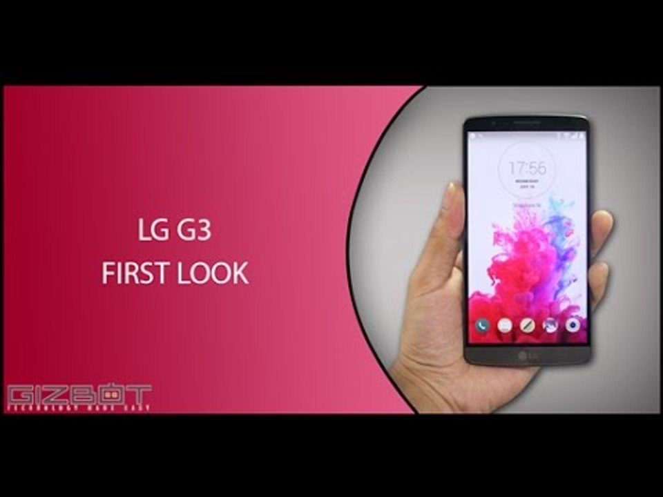 LG G3 FIRST LOOK