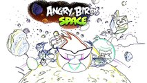 ♫ Angry BIRDS Space ► para Colorear para los Niños de Star Wars ¡nuevo !