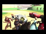 Hulk IronMan Batman Topolino e Capitan America Ballano l alfabeto italiano per bambini -