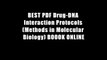 BEST PDF Drug-DNA Interaction Protocols (Methods in Molecular Biology) BOOOK ONLINE