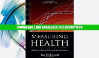 eBook Free Measuring Health: A Guide to Rating Scales and Questionnaires Free Online