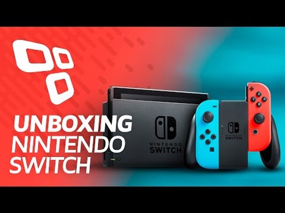 Unboxing: console Nintendo Switch - TecMundo