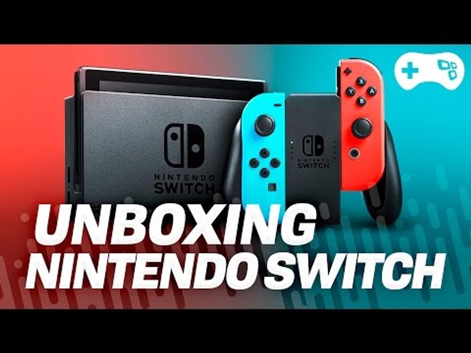 Unboxing: console Nintendo Switch - TecMundo Games