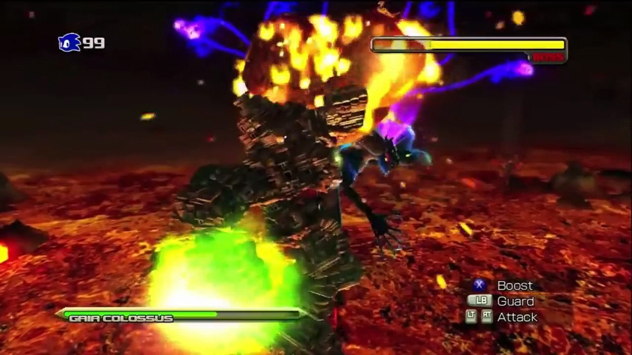 Sonic Unleashed - Dark Gaia and Perfect Dark Gaia