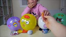 DIY Kids Balloon Animal Toys Fun with Surprise Eggs and Kinder