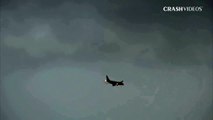 Amazing Airplane Struck By Lightning - Plane Cras