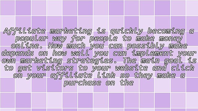 Developing Your Business In Affiliate Marketing