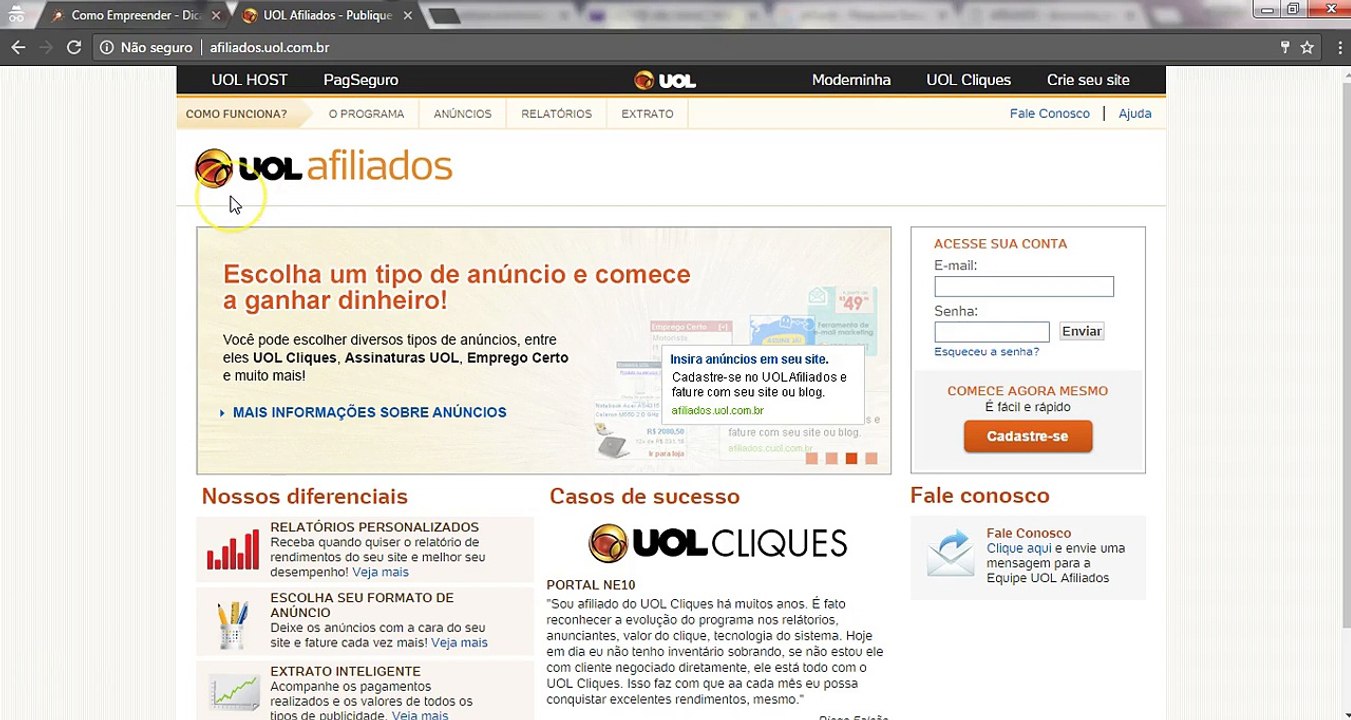 Mini Curso de Afiliados - Módulo 5 - UOL Afiliados