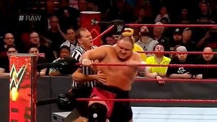 Chris Jericho vs Samoa Joe Full Match - WWE Raw 6 March 2017