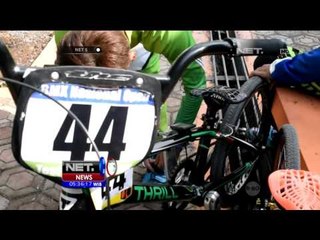 Elga Kharisma Sang Ratu BMX Tingkatkan Latihan Jelang PON - NET5