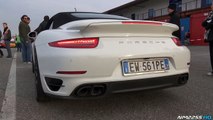 Porsche 991 Turbo S Doing Crazy Launch Controls & Powerslides!