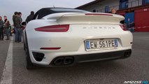 Porsche 991 Turbo S Doing Crazy Launch Controls & Powerslides!