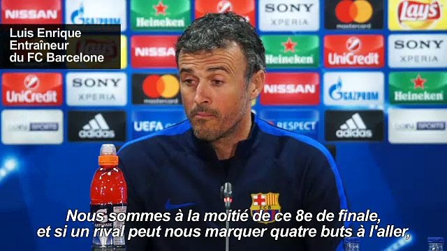 Le Barça va tenter de remonter quatre buts au Paris SG