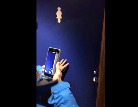 Ne jamais oublier de fermer la fenêtre des toilettes pendant une tempête de neige !