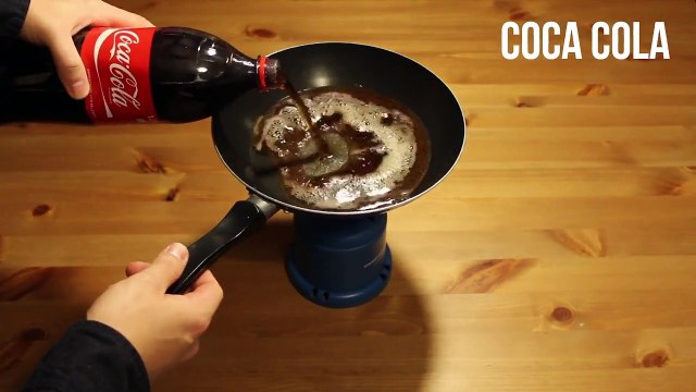 Normal Coca Cola ve Coca Cocala Zero Kaynatılırsa Ne Olur?
