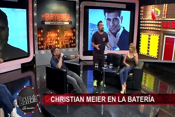 Christian Meier en La Batería׃ cantante contó detalles de su concierto (2⁄3)