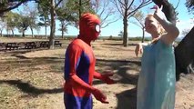 Spiderman became a Black Spiderman | SuperHeros in New York | Superheroes in real life