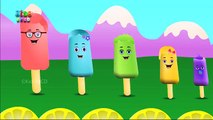 Ice Creams Finger Family Songs & Learn Colors Collection & Nursery Rhymes