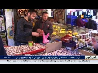 سعرالثوم أغلى من اللحم...مفارقة لا تحدث الا بالجزائر..!!