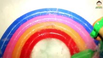 Rainbow Wet water Balloons | Learn colours Finger Nursery Balloon Finger Family Compilatio