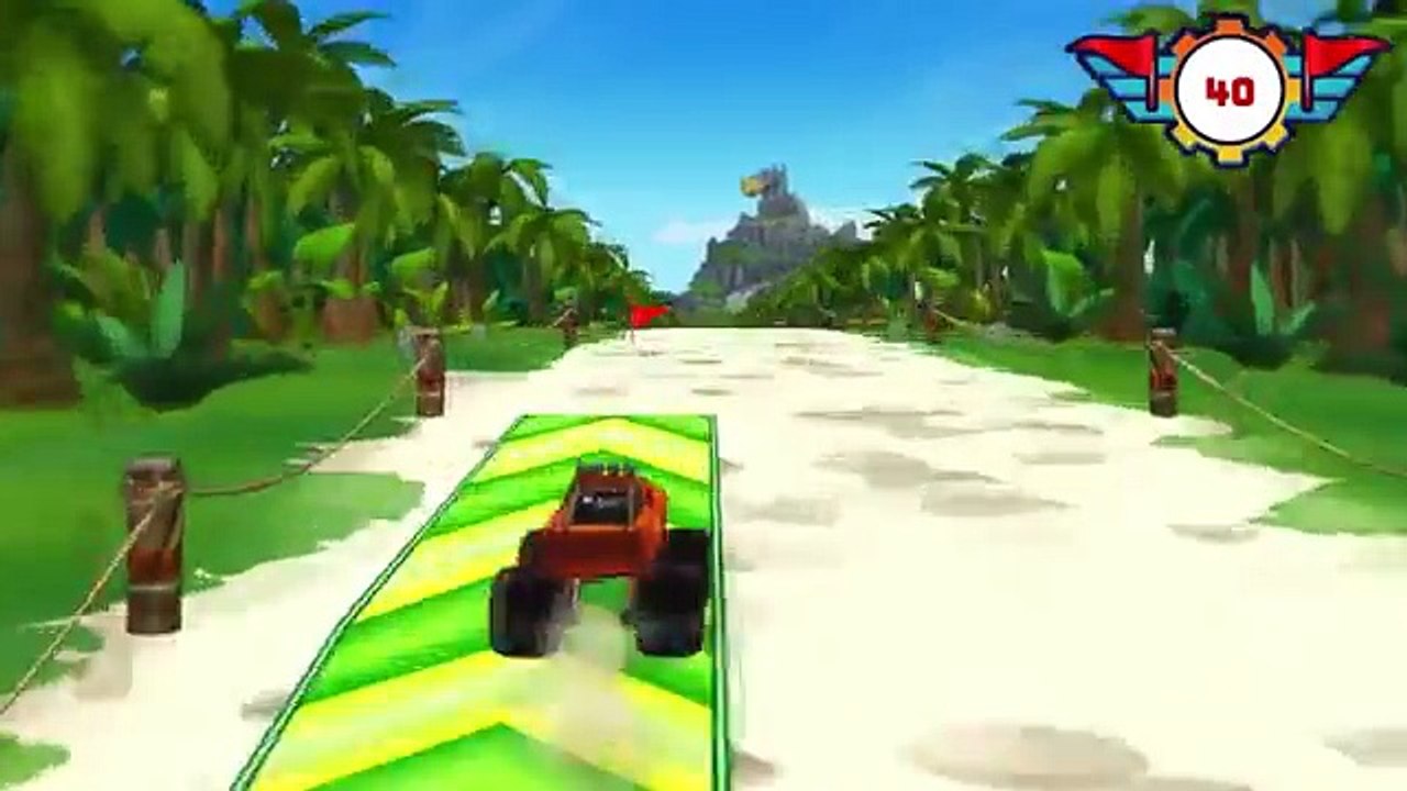 Blaze y el Monstruo de Máquinas de la ISLA del DRAGÓN de la CARRERA del Nuevo Juego de Video