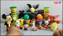 Играть doh сюрприз яйца с многие коллекции фон игрушки для малышей | играть doh яиц с сюрпризом видео