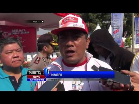 Upacara Kirab Api PON 2016 di Indramayu, Jawa Barat - NET12