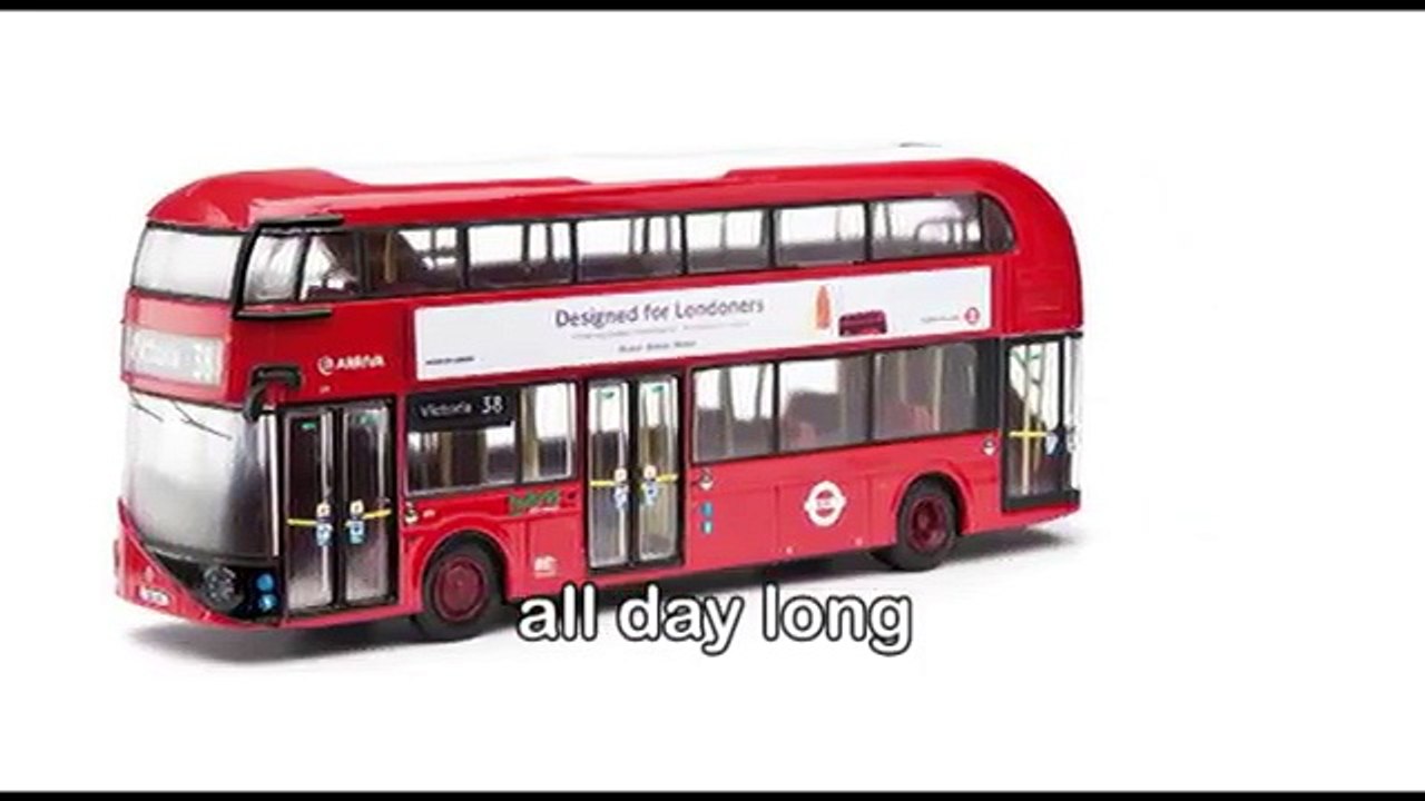 The Wheels On The Bus Go Round and Round Nursery Rhyme
