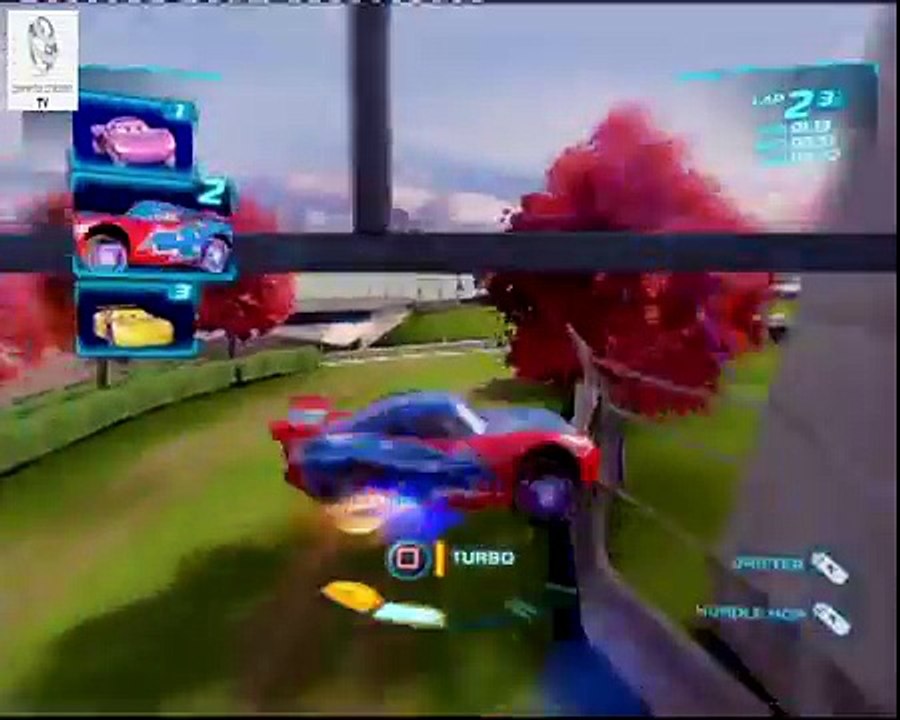 Cars 2 Game - Daredevil Lightning McQueen - Terminal Sprint - Disney Car Games