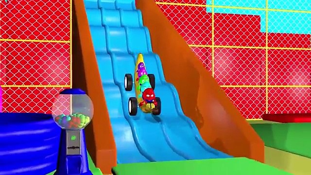 Wheels On The Bus BANANA CAR vehicle plus more nursery rhymes kids songs 3d rhymes childrens rhymes