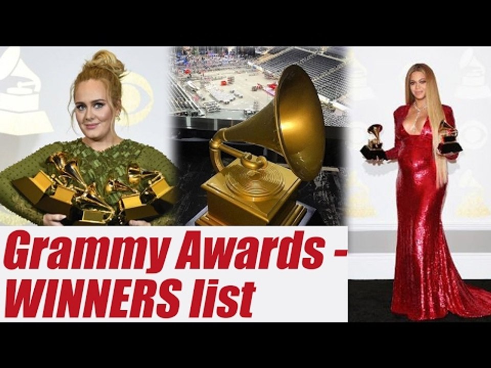 Grammy Awards 2017: Here’s the complete list of winners! | FilmiBeat