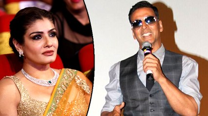 Akshay Kumar Lost His Cool On Ex Girlfriend Raveena Tandon's Question