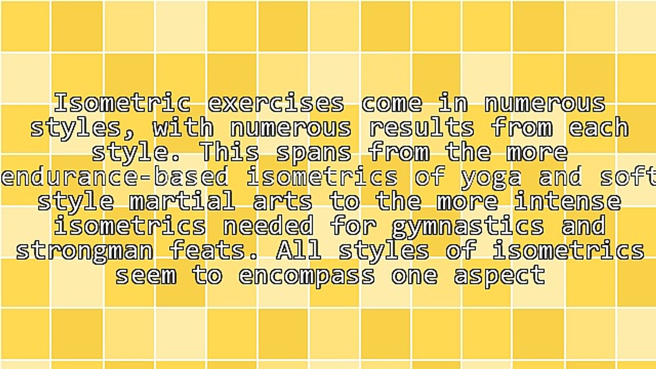 Isometric Exercises for Mind-Muscle Connection