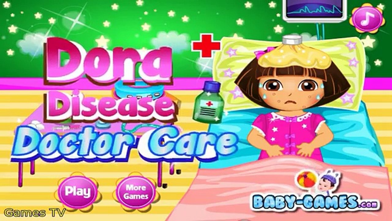 Dora La Enfermedad De Doctor De Atención De Dora La Exploradora Juegos De Dora