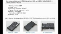 AS15B3N 14.8V 8-celdas baterías para ACER portátiles
