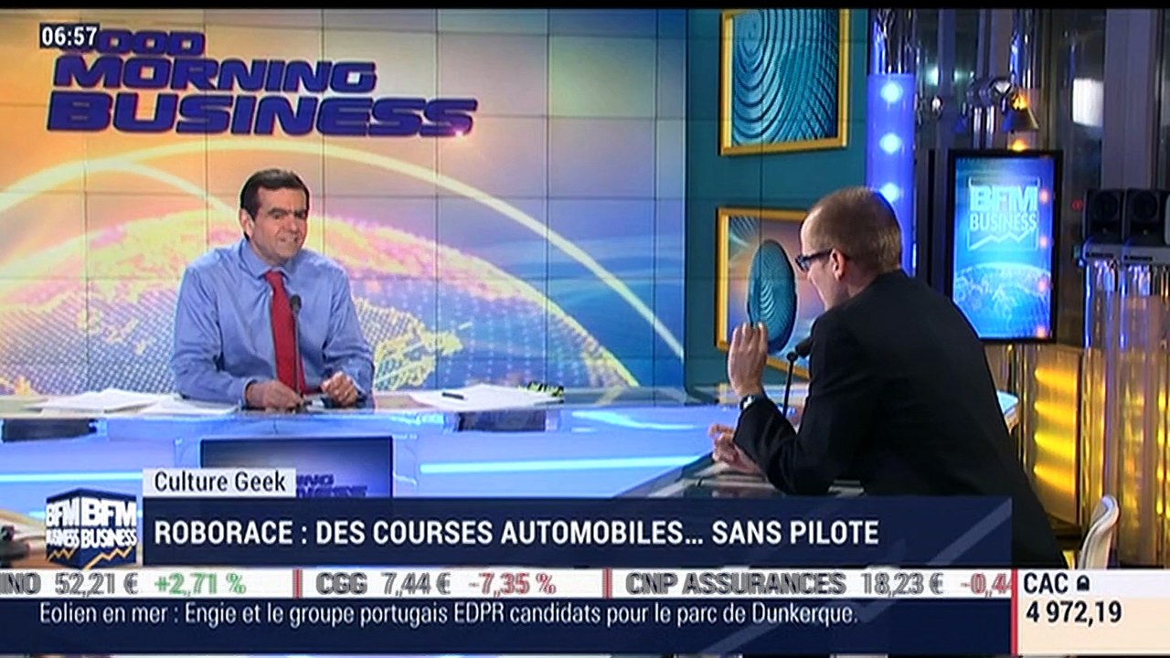 Anthony Morel: Roborace, des courses automobile...