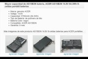 AS15B3N 14.8V 8-celdas baterías para ACER portátiles